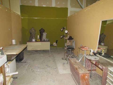 First view of my new studio