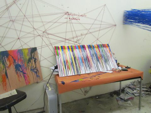 Daniel Flores "Crayon Lines"