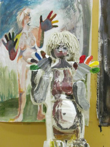 Mary P Williams "3-D Palms"