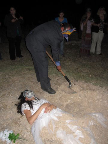 The Groom Buries the Bride