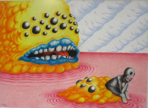 Travis Trapp painting