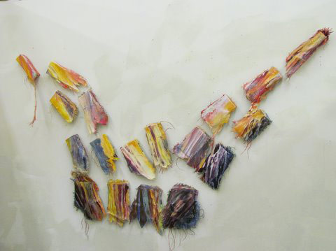 Mary P Williams, "Explosion" on White