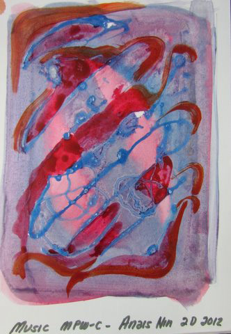 Mary P Williams "Anais Nin"