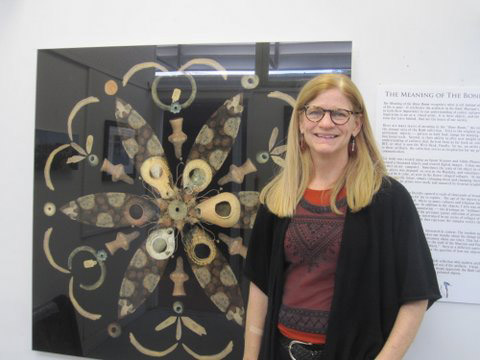 Julie Nelson-Gal with Mandala
