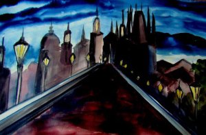 Prague by Mary P William