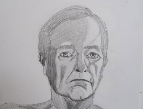 Student Drawing of D. L.