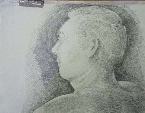 Student Drawing of D. L.