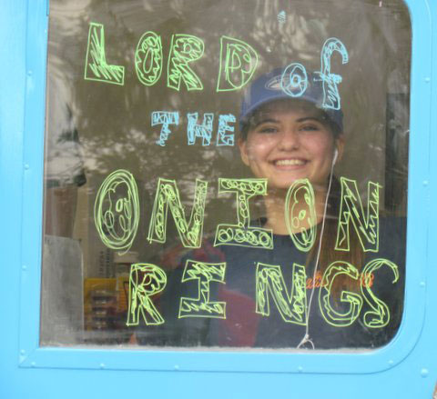 Window of a Traveling Van