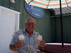 D.L. and end of the road ice cream